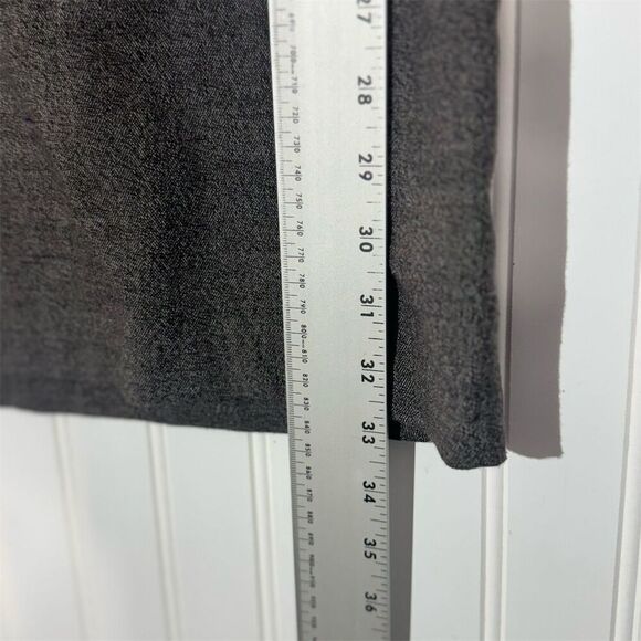 BCX Juniors 5 Sheer Ruffle Bodice Gray Skirt Dress Career Office Cocktail Y2K - Picture 3 of 9